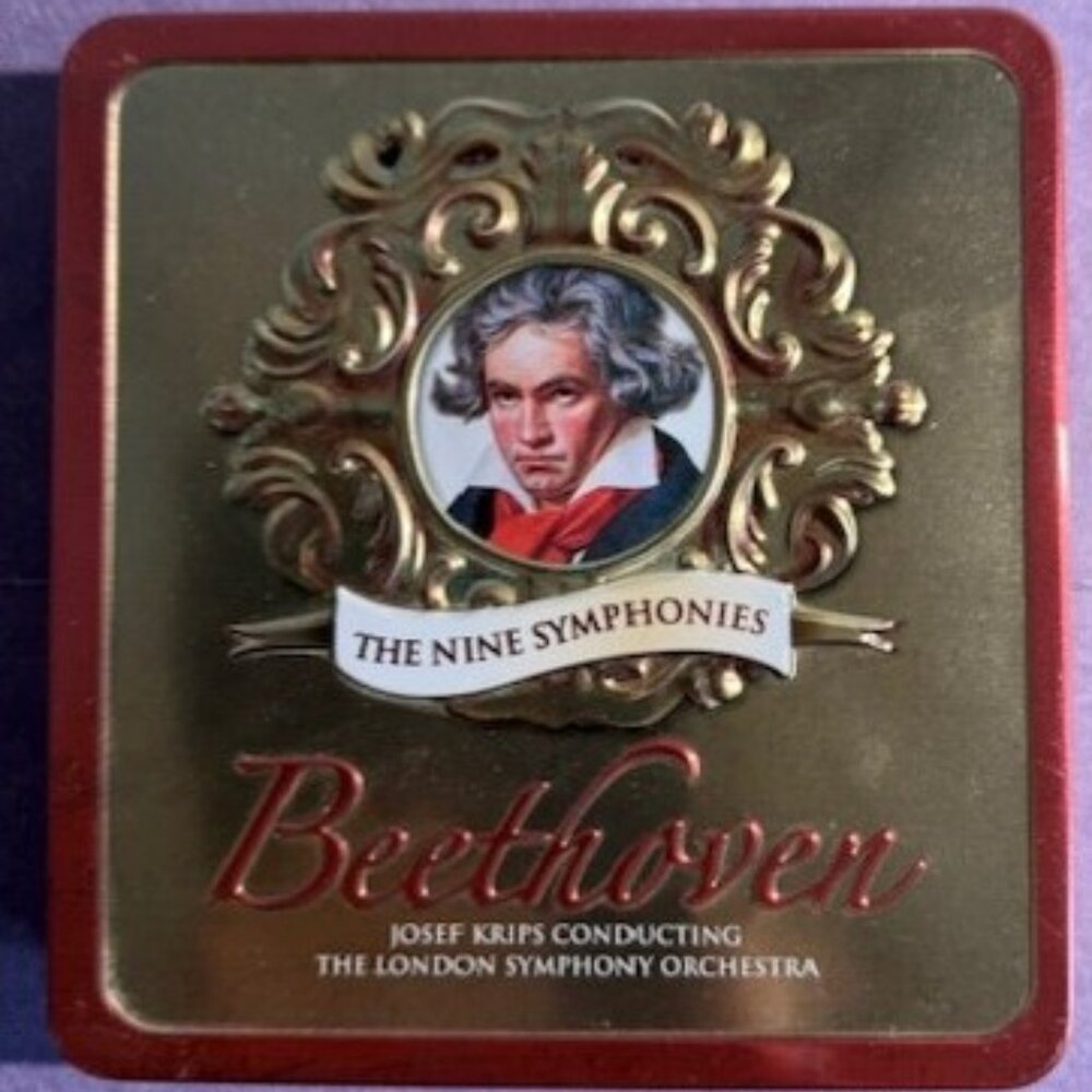 BEETHOVEN CDs THE NINE SYMPHONIES OF BEETHOVEN ON  5 CDS